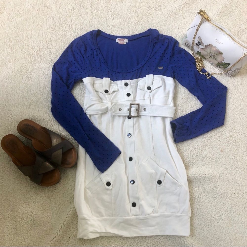 Miss Sixty collectionY2K long sleeves mini dress S